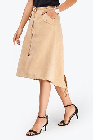 VILATTE Юбка 568101 D26.341 светло-бежевый