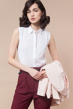 VILATTE Блузка 568111 D29.653 белый