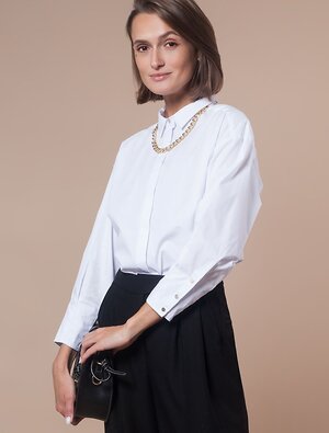 VILATTE Блузка 568122 D29.685 белый