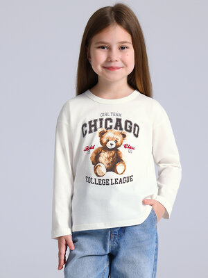 Апрель Лонгслив 568196 1ДДЛД4347001 сливки