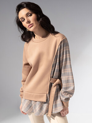 CHARUTTI Свитшот 568206 12087 Бежевый