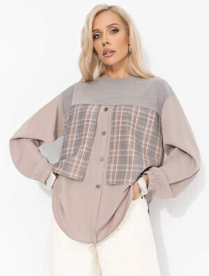 CHARUTTI Свитшот 568207 12246 Бежевый