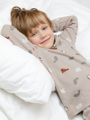 CROCKID Пижама 568273 К 1552 бежевый