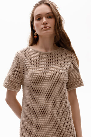 VERY NEAT Платье 568559 ЕВ 527 бежевый