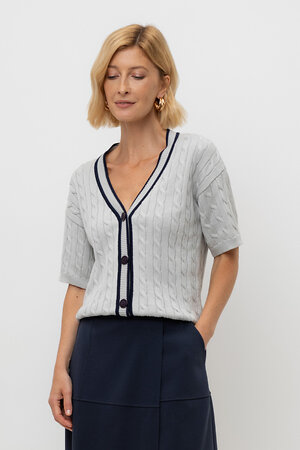 VERY NEAT Кардиган 568609 ЕВ 30210 светло-серый5