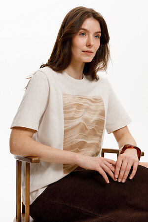 VERY NEAT Футболка 568716 ЕВТ 3309 светло-бежевый