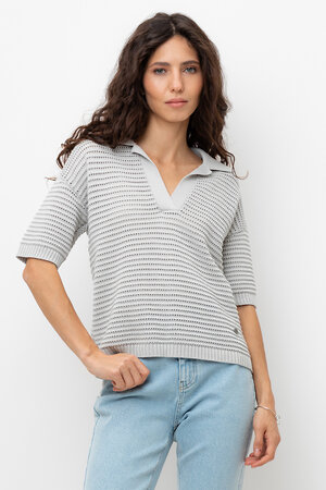 VERY NEAT Поло 568755 ЕВ 30202 светло-серый5