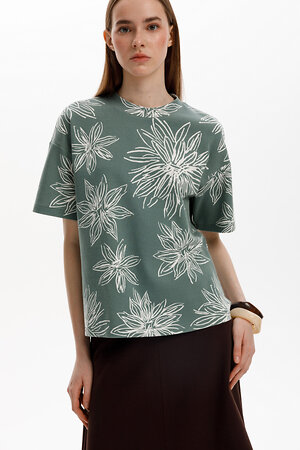 VERY NEAT Блуза 568760 ЕВТ 3317 зеленый