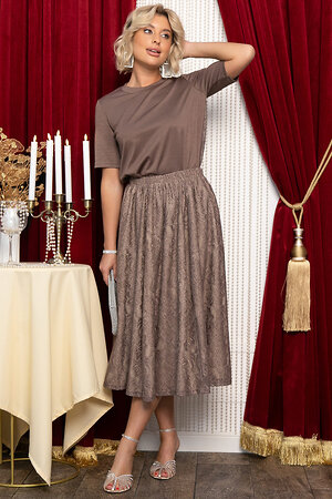 LT Collection Юбка 568807 Ю14728-10М коричневый