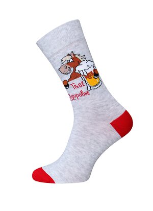 БРЕСТСКИЕ Носки 568916 2146 св.серый меланж