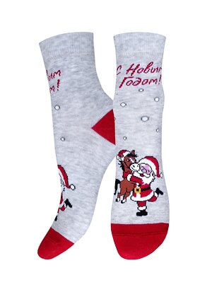 БРЕСТСКИЕ Носки 568964 3079 св.серый меланж