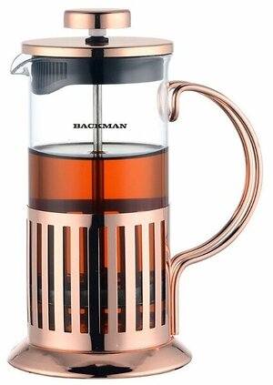 BACKMAN Френч-пресс 569044 BM-0501 медный