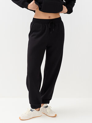 Omsa Брюки 569181 OmD 3235С Брюки джоггеры жен. утепленные, CO+PE Nero (Черный)