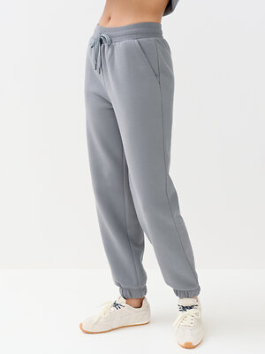 Omsa Брюки 569188 OmD 3235С Брюки джоггеры жен. утепленные, CO+PE Grigio (Серый)