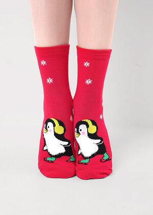 CLEVER Носки 569314 С4555 20-22,22 красный