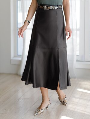 VILATTE Юбка 569457 D26.183 черный