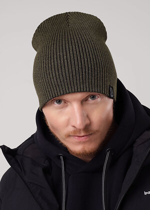 CLEVER Шапка 569487 444210вн зелёный/чёрный