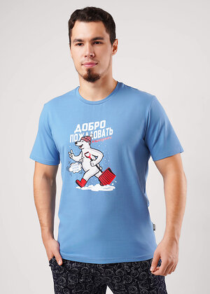 CLEVER Футболка 569491 MF450630 т.голубой