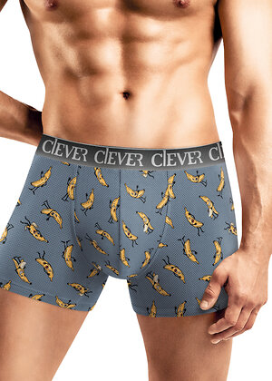 CLEVER Трусы 569497 MSH451813 серый/т.жёлтый