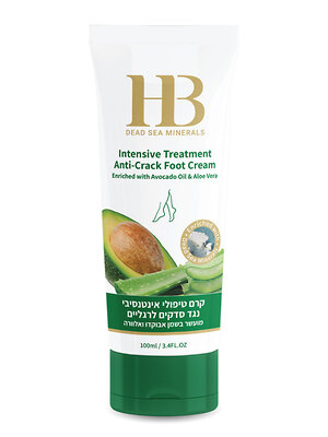 HB (Health & Beauty) Интенсивный крем для ног против трещин с маслом Авокадо и Алоэ Вера 100 мл 569767 28142 