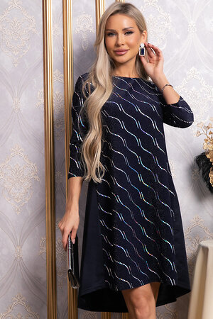 LT Collection Платье 569789 П14826-10М темно-синий