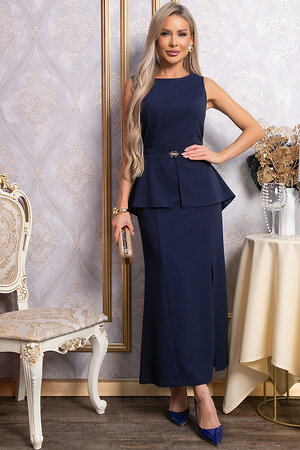 LT Collection Платье 569800 П14809-16М синий