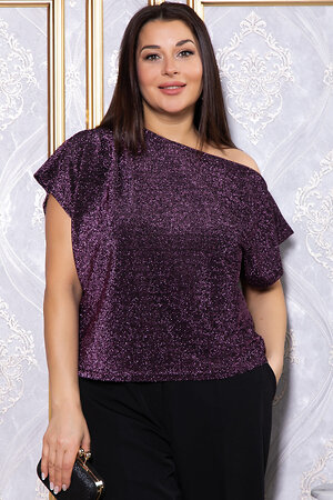 LT Collection Блуза 569804 Б14730-35М фиолетовый