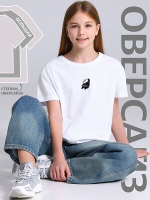 Апрель Футболка 569816 1ДДФК4512001 белый