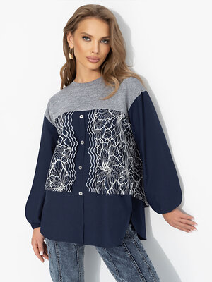 CHARUTTI Свитшот 569846 12390 Синий