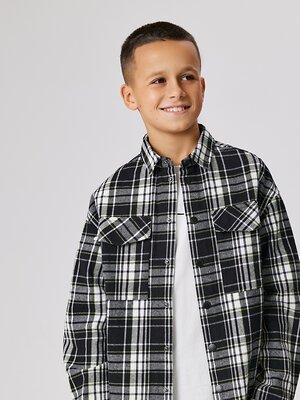 Acoola Куртка 569924 20110280215 черно-белая клетка