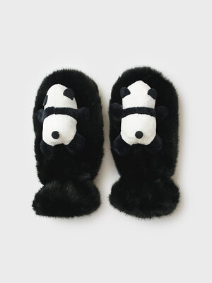 PLAYTODAY Варежки 570200 32521049 черный,белый