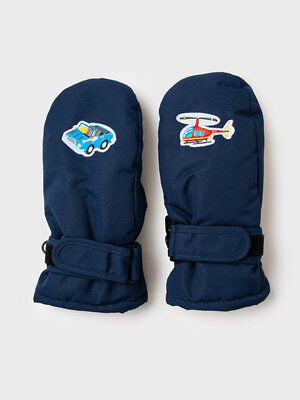 PLAYTODAY Варежки 570219 32512034 тёмно-синий,черный