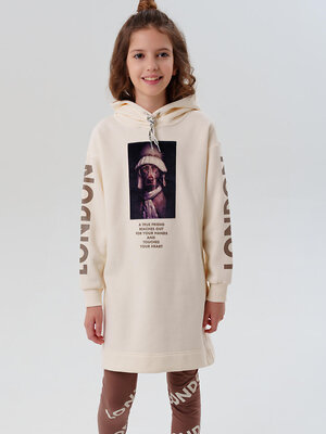 PLAYTODAY Платье 570246 32521498 молочный