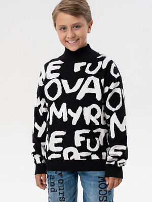 PLAYTODAY Свитер 570253 32511349 черный,белый