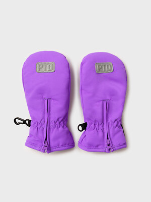 PLAYTODAY Варежки 570272 32523014 фиолетовый неоновый,черный