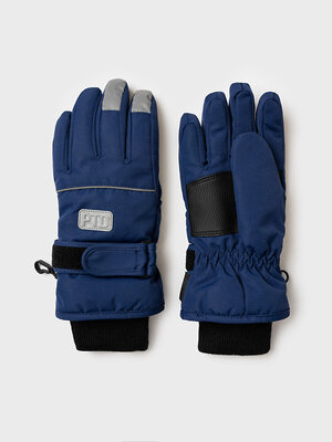 PLAYTODAY Перчатки 570282 32511063 тёмно-синий,черный