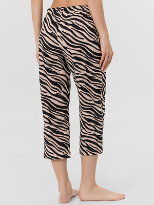 MARK FORMELLE Бриджи 570341 522241 зебра на холодном бежевом