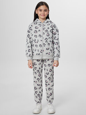 MARK FORMELLE Брюки 570347 187834 леопард на св.сером