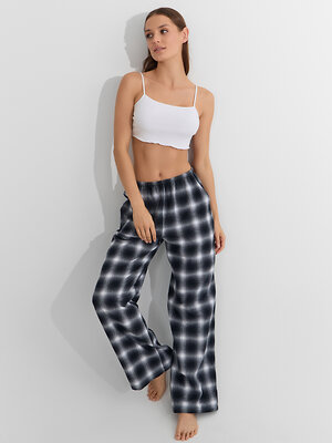 MARK FORMELLE Брюки 570373 532431-2 клетка черно -белая