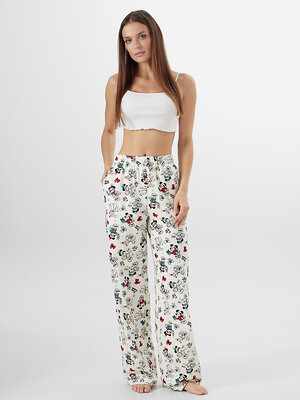 MARK FORMELLE Брюки 570380 532524-1 НГ рисунки на молочном