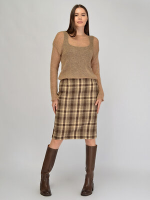 VISERDI Юбка 570399 1726-крк 945860 бежевый