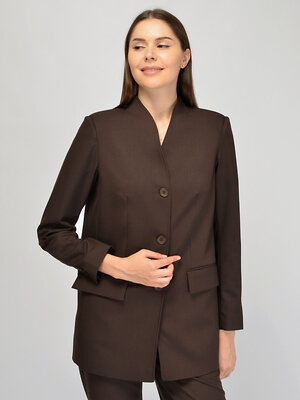 VISERDI Жакет 570413 10442-ткр 6453050 коричневый