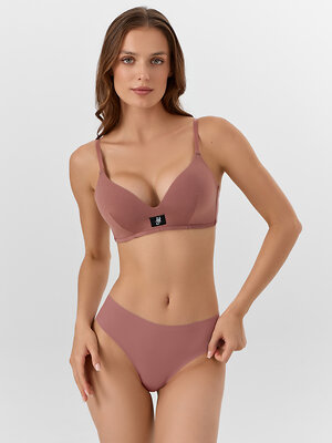 MARK FORMELLE Бюстгальтер 570438 512369 кофейно -розовый