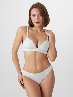 MARK FORMELLE Бюстгальтер 570447 512581 серый меланж