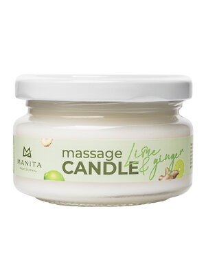 MANITA Свеча массажная / Lime & Ginger, 100 мл 570528 28138 
