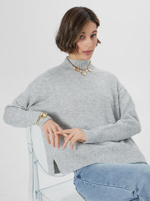 MARK FORMELLE Джемпер 570576 122617 св.серый меланж