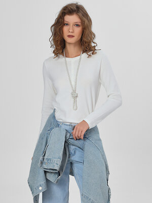 MARK FORMELLE Джемпер 570579 122829 белый