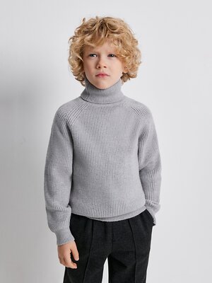 Acoola Свитер 570643 20130320010 серый меланж