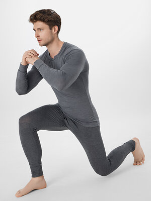 MARK FORMELLE Кальсоны 570706 641208 т.серый меланж