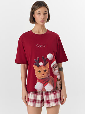 MARK FORMELLE Комплект 570864 592591 бордо +молочно -бордовая клетка